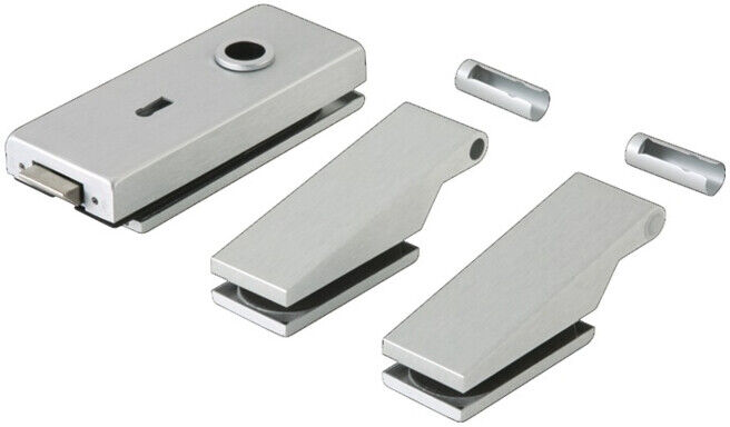 Ferrure de porte en verre STUDIO Classic LM LM argent anodisé BB DIN L/R ; Dorma-Glas (81005315099)