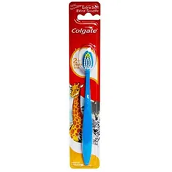 Colgate, Handzahnbürste, Zahnbürste für Kinder +2 Jahre, 1 Stück (Hit) (Extra weich)