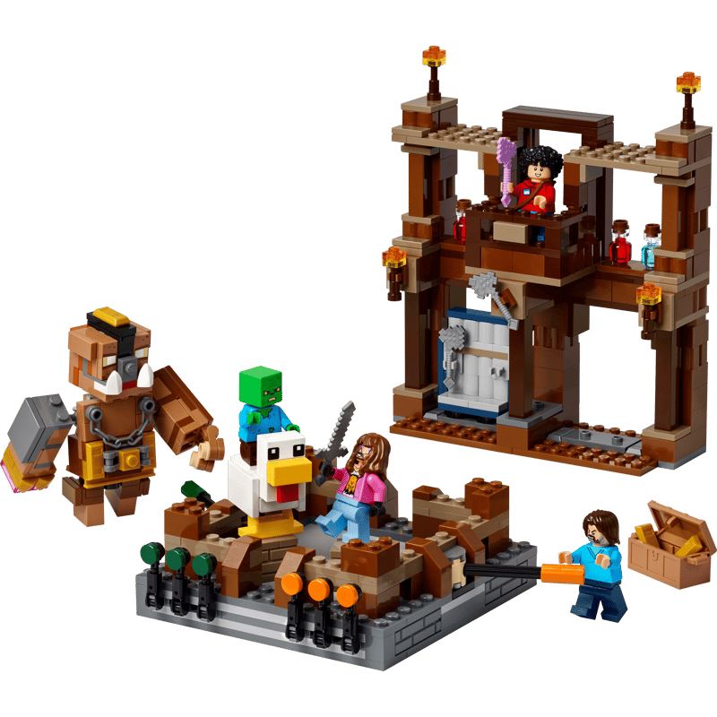 LEGO Minecraft 21272 Waldanwesen mit Boxring
