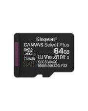 Kingston Canvas Select Plus micSDXC Extended Capacity SD MicroSDHC 64 GB (SDCS3/64GBSP)