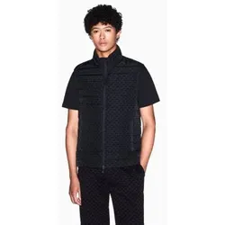 A|X Armani Exchange für Herren. XM003511AF19870UC001 Schwarze Daunenweste (M), Lässig, Polyamid