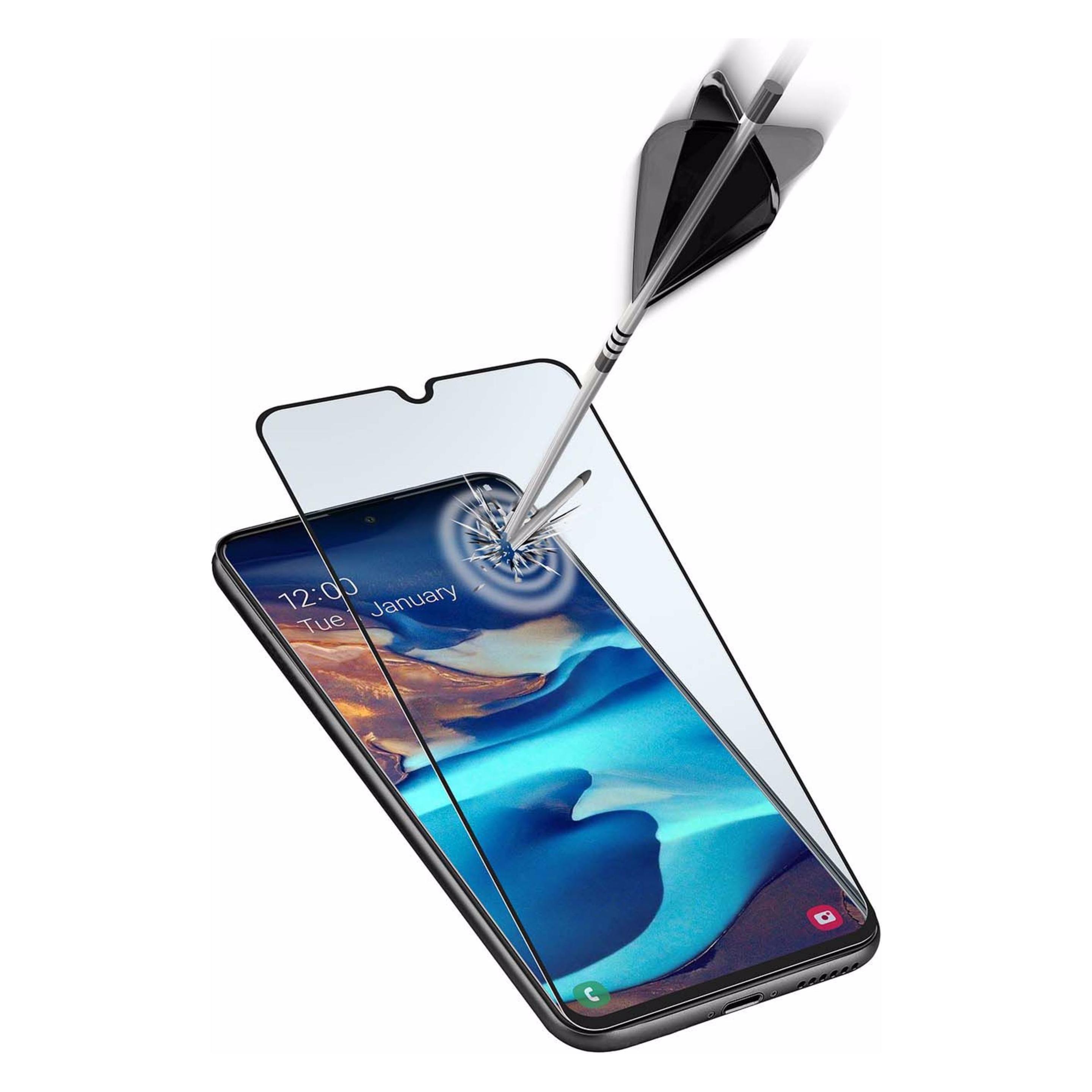 Cellularline Second Glass Shape (1 Stk., Samsung Galaxy S10 Lite) (TEMPGCABGALA91K)