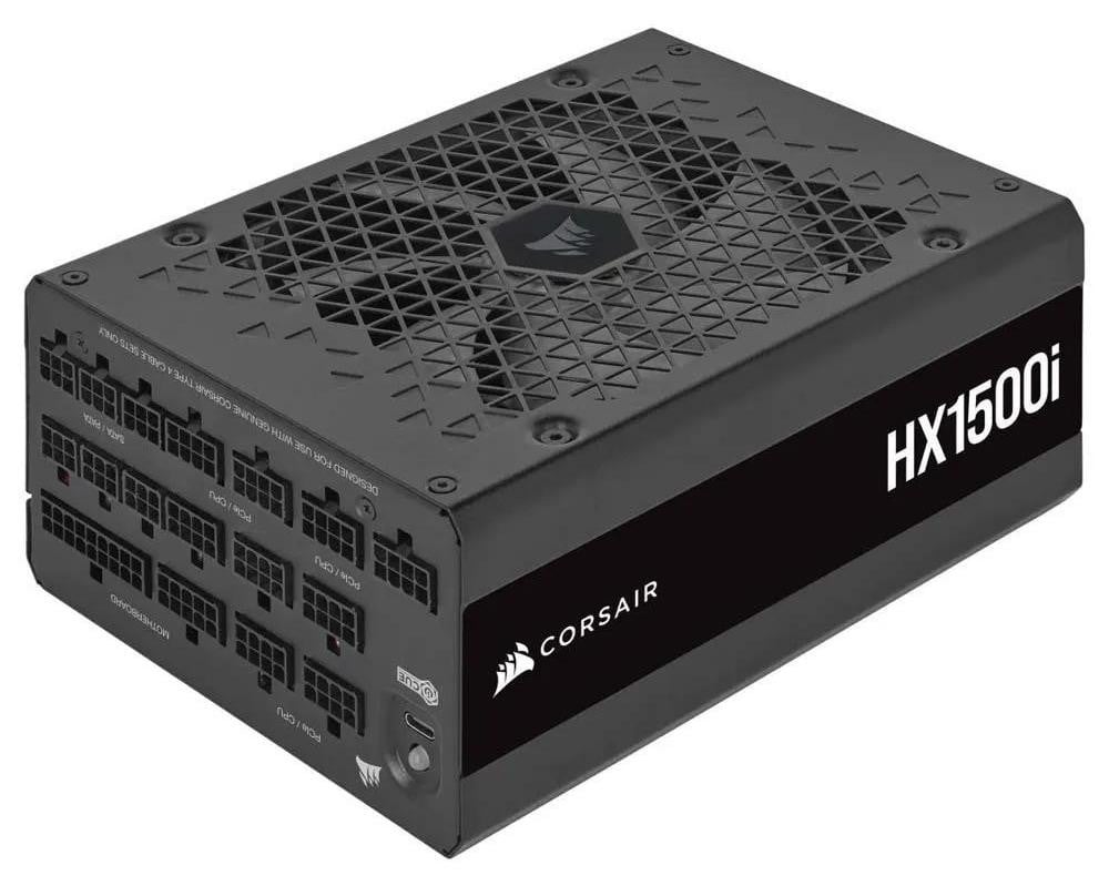 Corsair iCUE LINK HX1500i SHIFT PC voeding - 1500 Watt - Cybenetics Platinum - Fully Modular