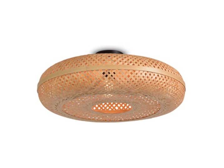 Plafonnier en bambou naturel D60