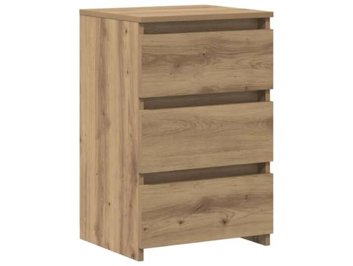 LKJephalotrope Nachttisch 2er Set Artisan-Eiche 40x35x62.5 cm Stilvolle Nachtschränke mit reichlich Stauraum für Schlafzimmer und Wohnzimmer. Stabile Nachtkommode für Lampen.