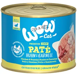WOW Cat 200g Junior Huhn&Garnele