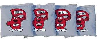 Skip's Garage Western Kentucky University Hilltoppers Gray Cornhole Bags