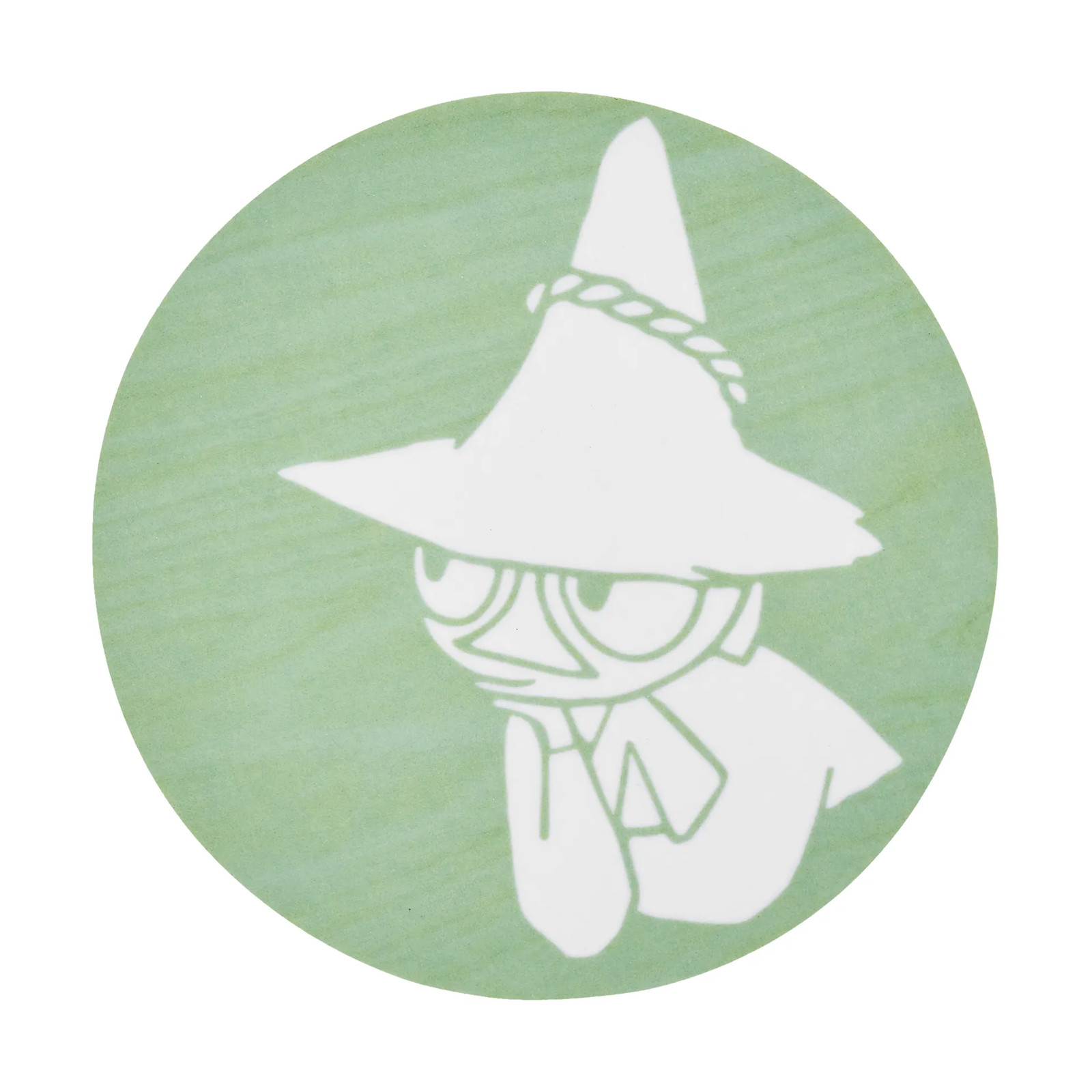 Muurla Moomin glasonderzetter Snufkin Ø10 cm