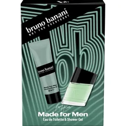 bruno banani Made For Men Eau de Toilette und Duschgel Geschenkpackung
