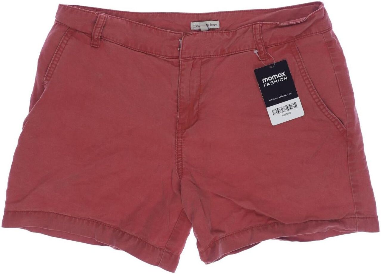 Calvin Klein Jeans Damen Shorts, Rot, Gr. W28, Lyocell - Second Hand