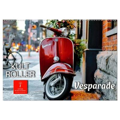 Kult Roller - Vesparade (Wandkalender 2027 DIN A2 quer), CALVENDO Monatskalender