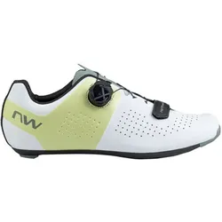 NORTHWAVE Storm Carbon - Rennradschuhe - White/Green - 41 EU