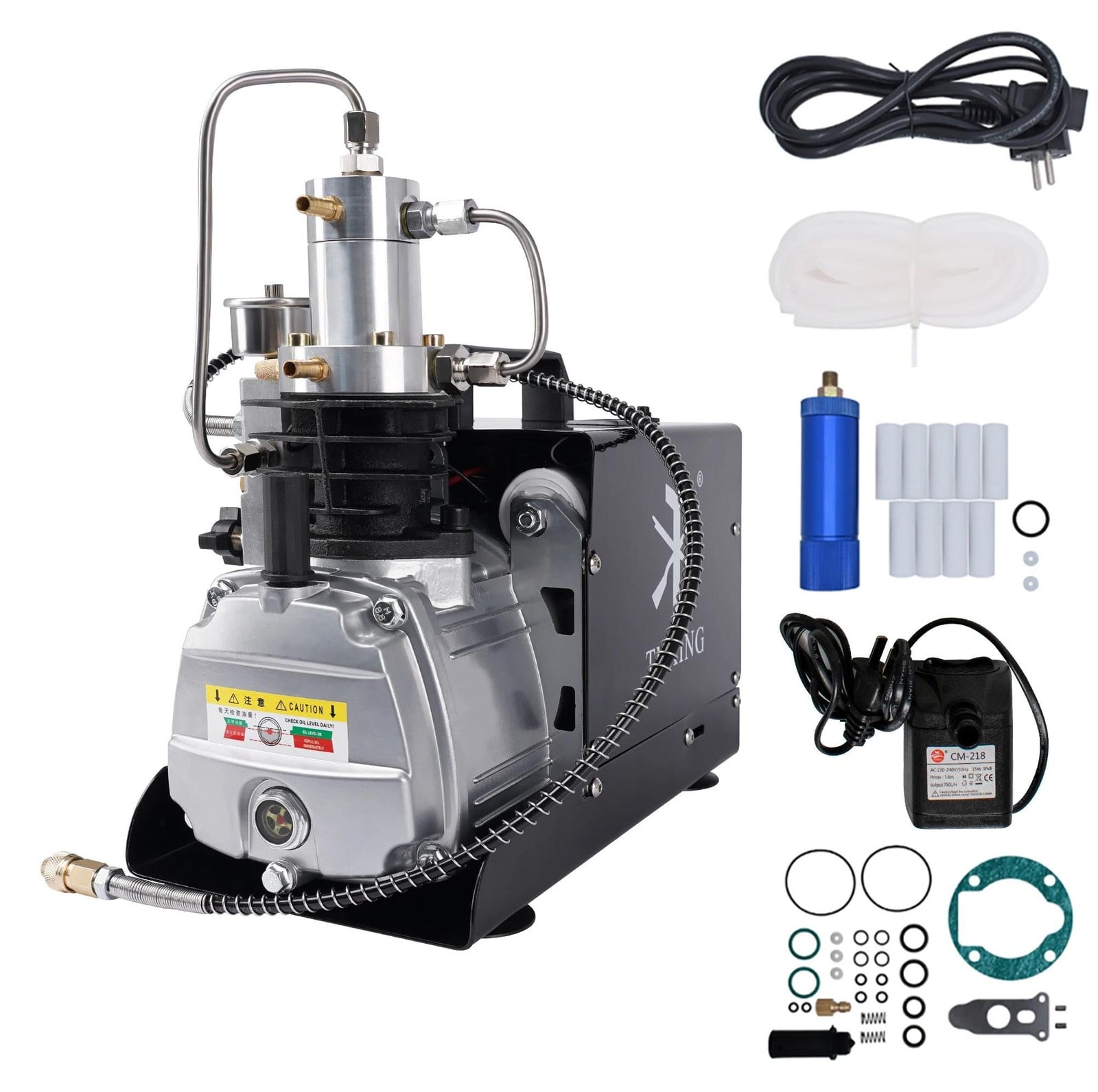 Selius Luchtcompressor 4500Psi 300bar PCP Luchtpomp