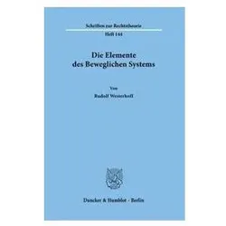 Die Elemente des Beweglichen Systems., Fachbücher von Rudolf Westerhoff