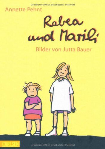 Annette Pehnt - Rabea und Marili - Preis vom 09.10.2026 07:28:09 h
