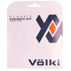 Tennissaite - Völkl - Classic Synthetic Gut - Neon Orange - 12 m