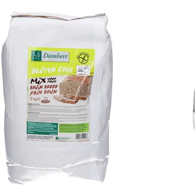 Damhert Glutenvrije Broodmix Bruin 5 kg Pulver