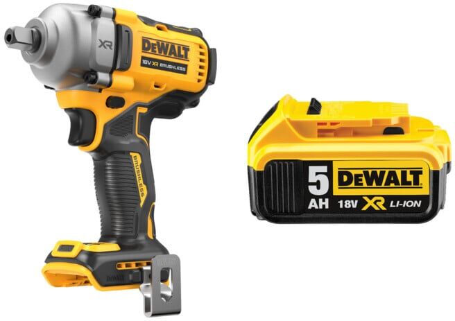 Set DEWALT Schlagschrauber 18V DCF892NT-XJ + Akku 5Ah DCB184-XJ