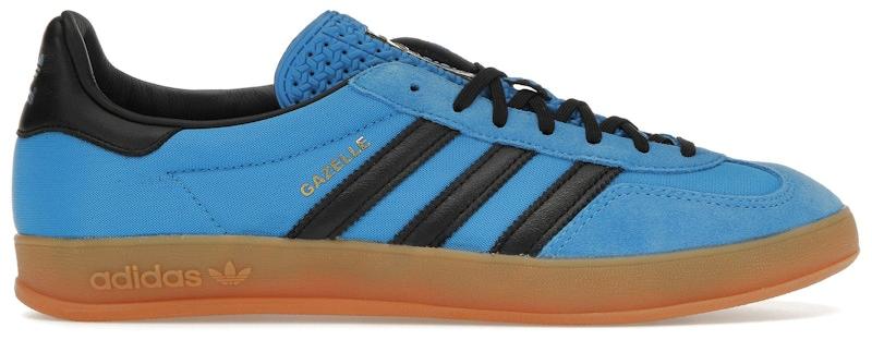 adidas Gazelle Indoor Bright Blue Black Gum - EU 40