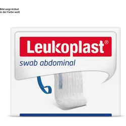 Leukoplast swab abdominal Bauchtücher steril, 45x45cm, 4-fach,weiß (14x2 Stck)