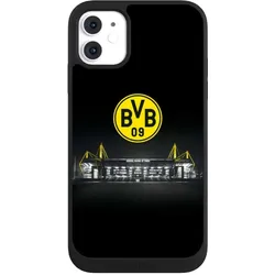 Nivocase Handyhülle für Apple iPhone 11 Hülle NIVOpure Case Schwarz BVB Borussia Dortmund Stadion (Apple iPhone 11), Smartphone Hülle, Schwarz