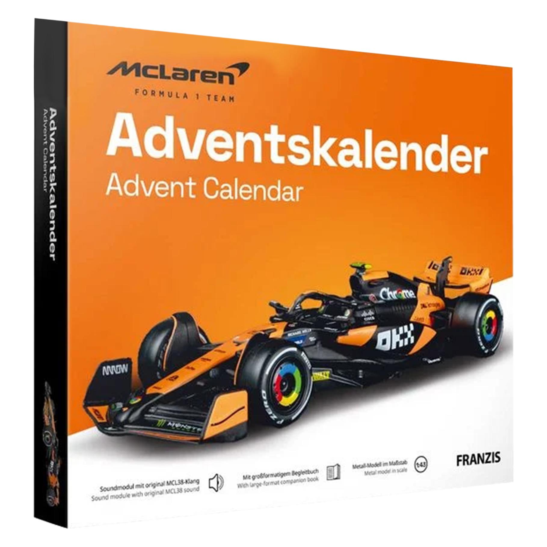 Franzis Adventskalender MCLAREN FORMULA 1 TEAM (2026) (24 Türchen) (4019631674012-4019631674012)