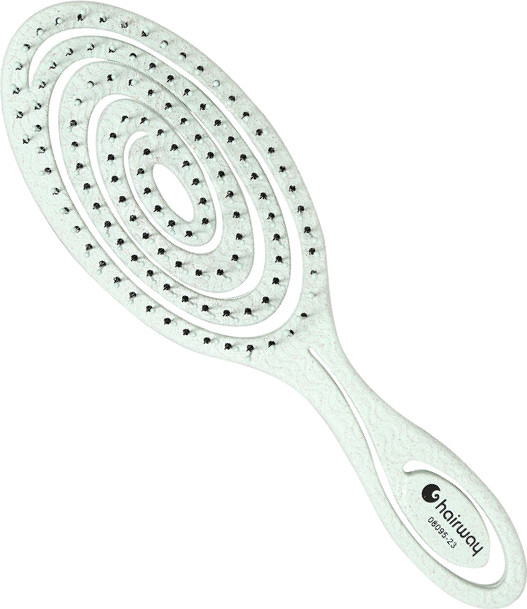 Hairway Ovale Bürste Organica Minzgrün 08095-23