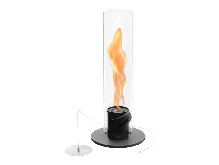 Tischfeuer SPIN 900, Höfats, schwarz, Edelstahl