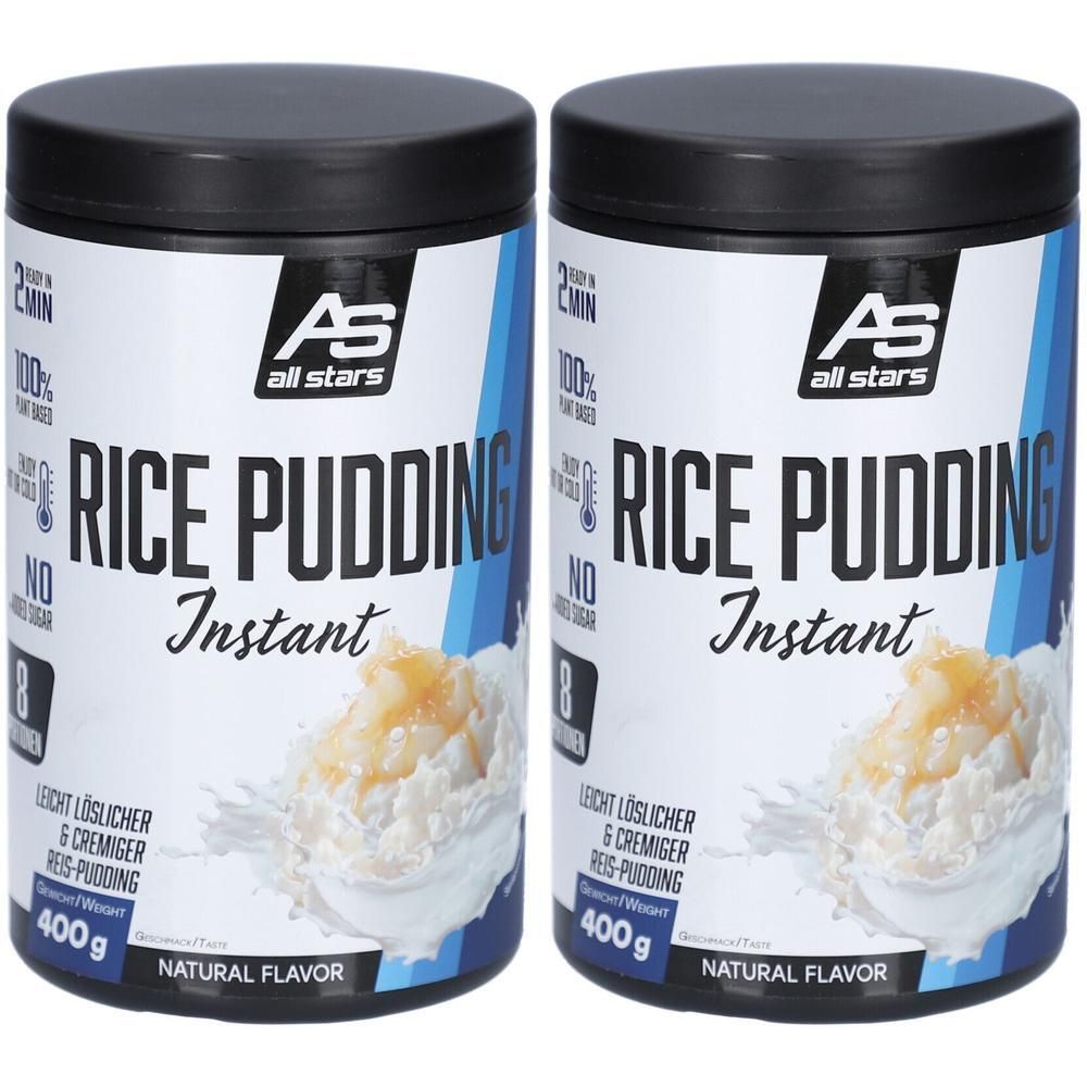 Rice Pudding Neutral 400g Dose 2x 2x400 g PUE new