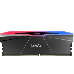 Lexar Ares RGB (2 x 16GB, 6000 MHz, DDR5-RAM, U-DIMM), RAM, Schwarz