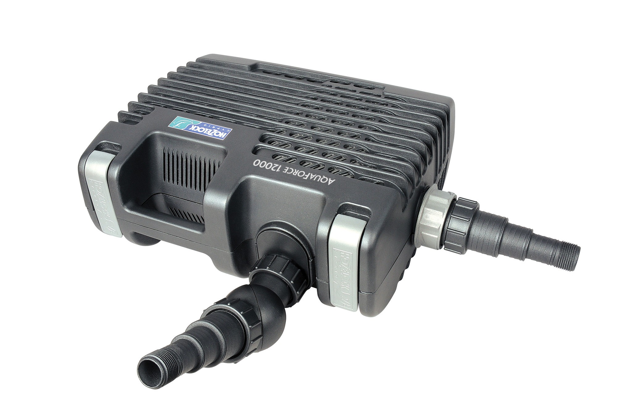 Hozelock Aquaforce 12000, 130 W, 12000 l/h, Schwarz, Grau