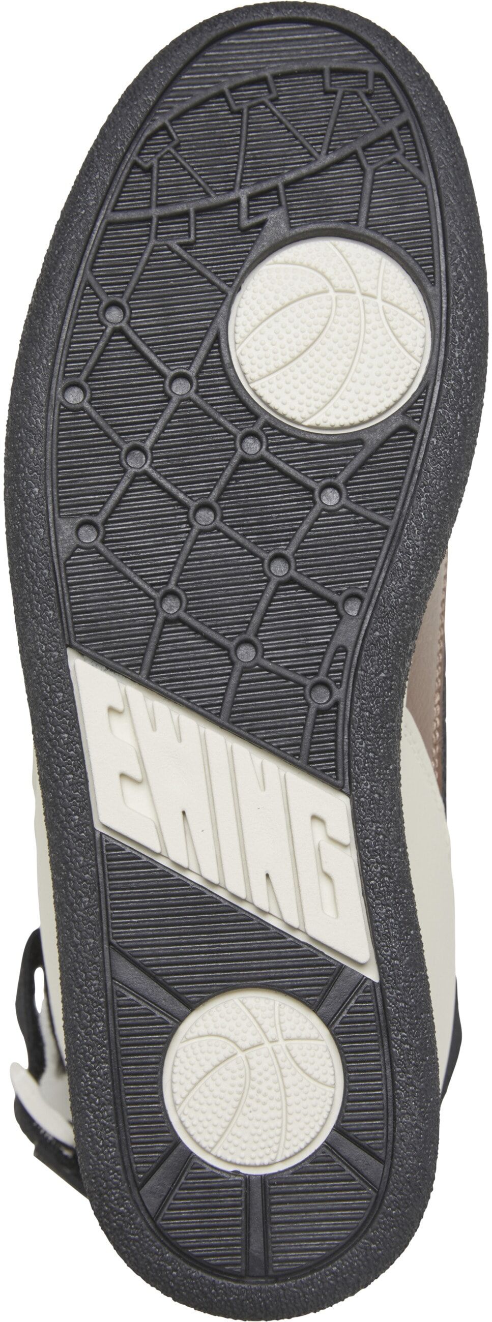 Trainingsschuh EWING "Ewing Rebound by EWING 33 HI Non Strap", Damen, Gr. 41,5, braun (braun sand), Polyurethan, Schuhe