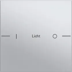 Gira Wippenset 1-fach individuell Tastsensor Aluminium 576126