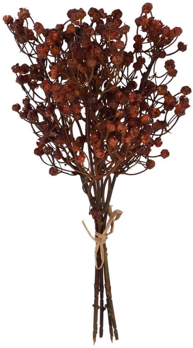 Kunstbundel Ilex Serrata bruin
