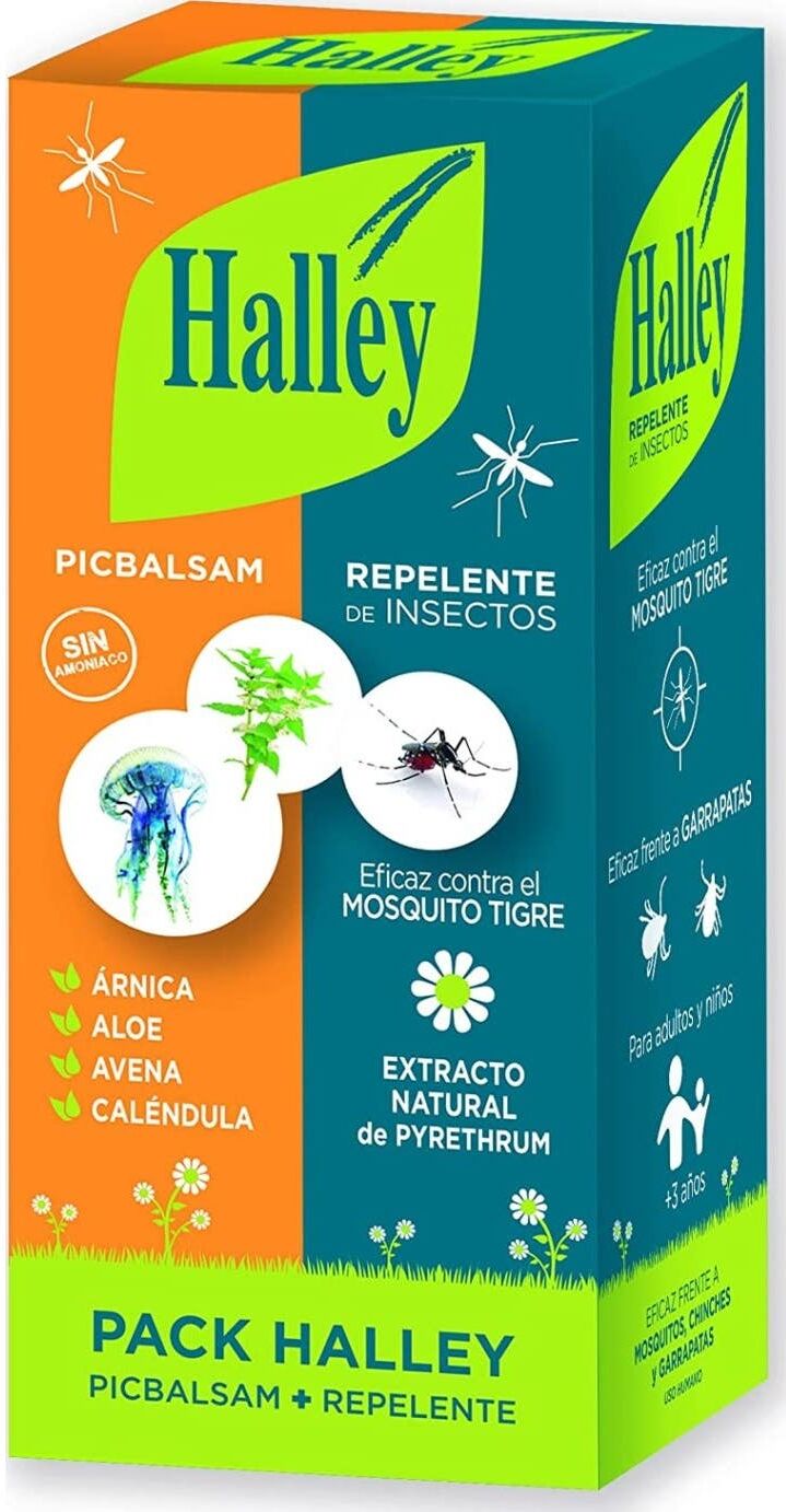 HALLEY Picbalsam 40ml + Repelente de Insectos 150ml
