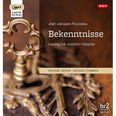 Bekenntnisse - Jean Jaques Rousseau, Audio, 9783862318711