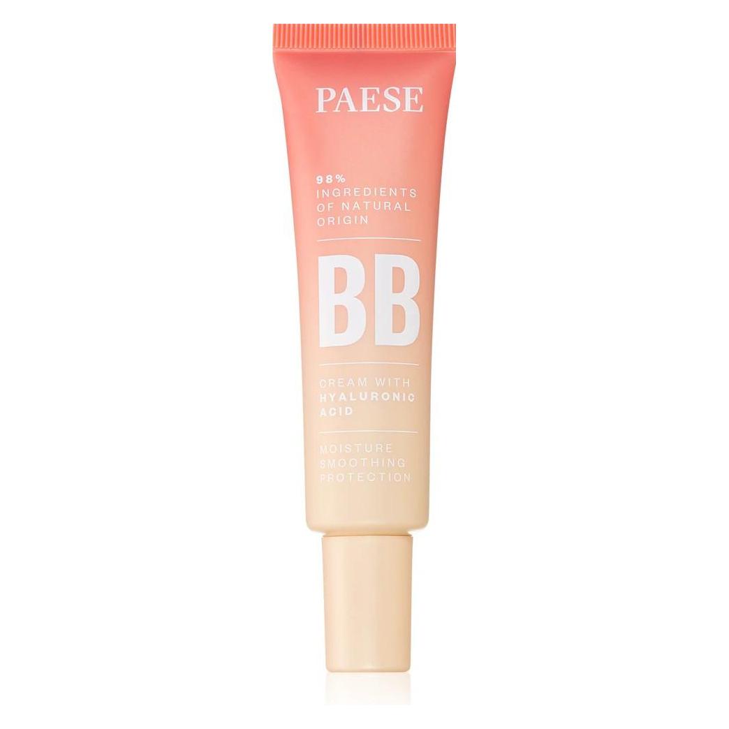 Paese Bb Cream Hyaluronic Acid Natural Bb Colouring Cream With Hyaluronic Acid 01N Ivory 30Ml (Ivory, 30 ml) (5907546506186)