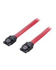equip SATA-Kabel Serial ATA 150/300/600 SATA W bis W 1 m eingerastet Rot (111901)
