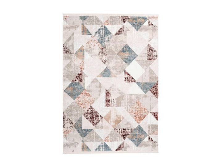 Webteppich Grau/Rosa Akropolis 120x180 cm Grau, Rosa 120/180 cm