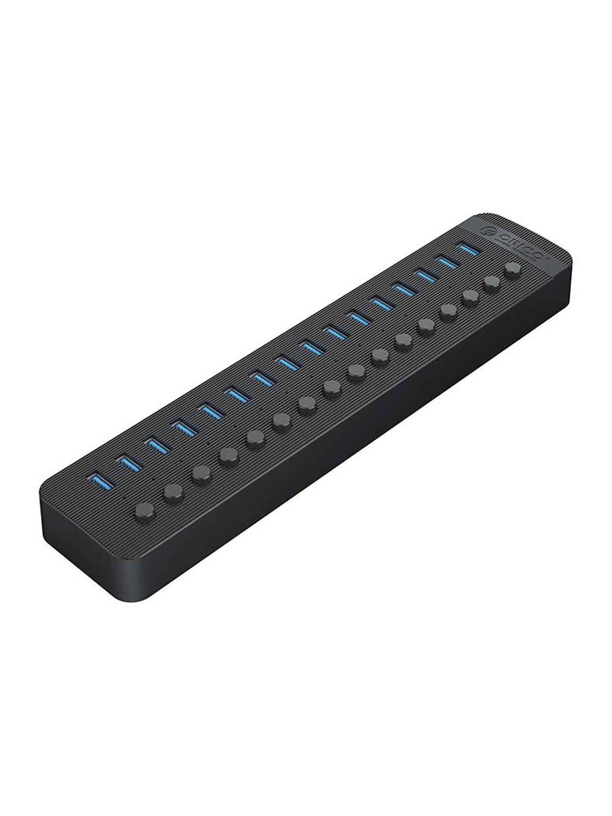 ORICO CT2U3-16AB 16x USB-A 3.0 Hub with Switches - Black USB-Hubs - USB 3.0 - 16 - Schwarz