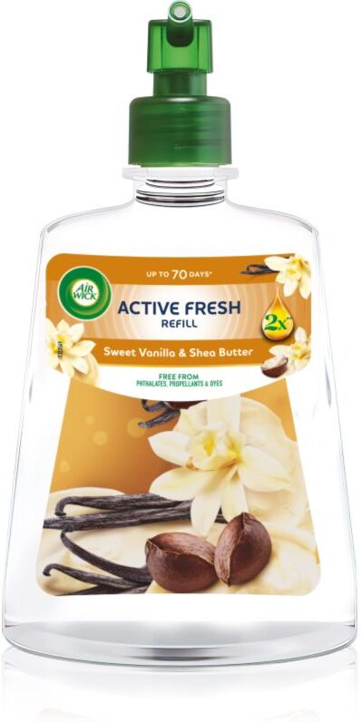 Air Wick Active Fresh Sweet Vanilla & Shea Butter désodorisant recharge 228 ml