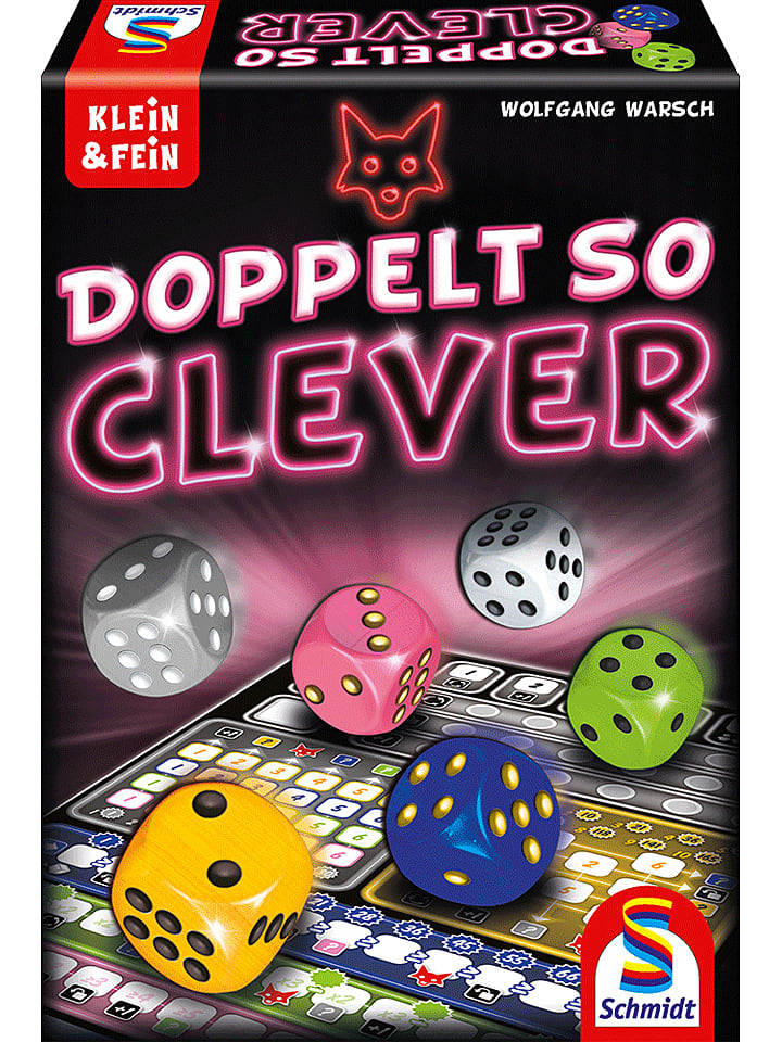Schmidt Spiele Würfelspiel "Doppelt so clever" - ab 10 Jahren - onesize