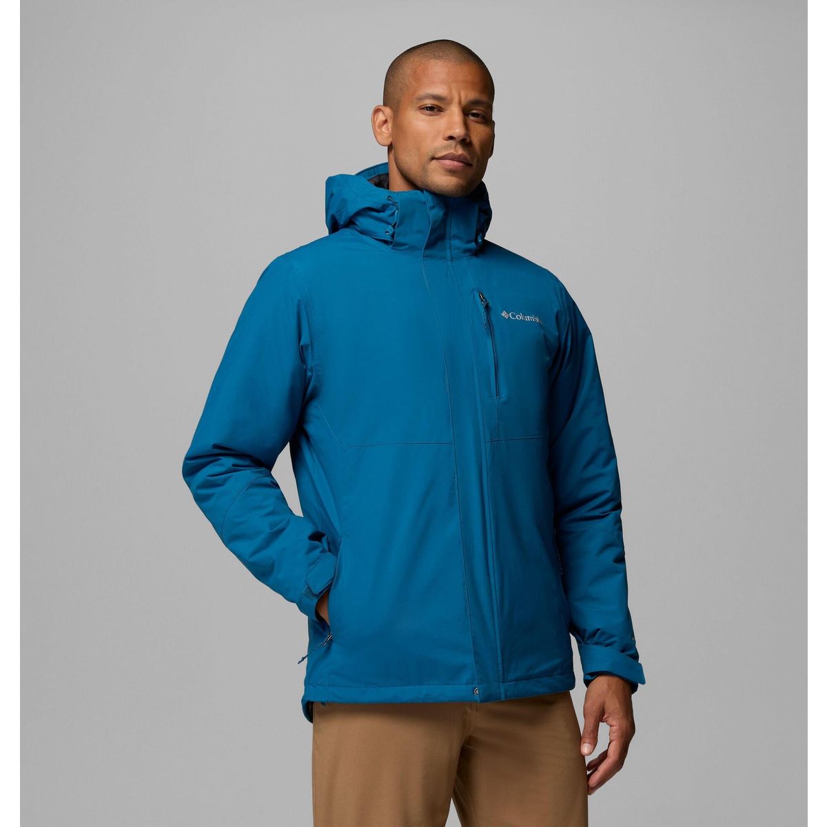 Columbia Men's Element Blocker III 3-In-1 Waterproof Insulated Jacket phoenix blue (442) S 209012-2090122-442-S