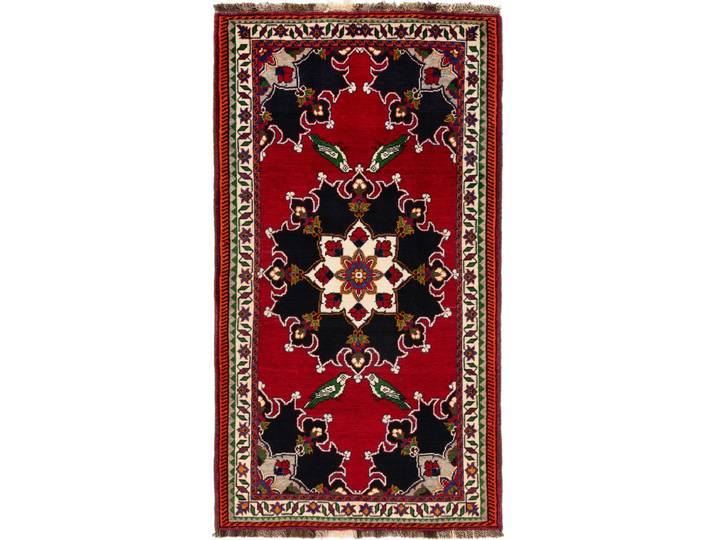 Perser Gabbeh Teppich 104x189 Handgeknüpft Modern Orientteppich Perserteppich Wolle