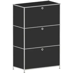 viasit Kommode »System 4« schwarz, 77.9x118.1x40.4 cm