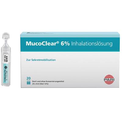 Mucoclear 6% NaCl Inhalationslösung 20x4 ml