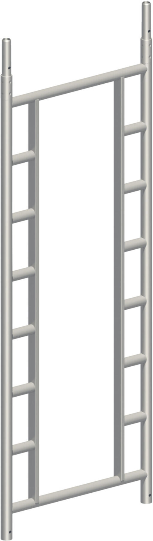 Layher Durchgangs-Standleiter 75/8 Alu rutschgesichert (1296008)