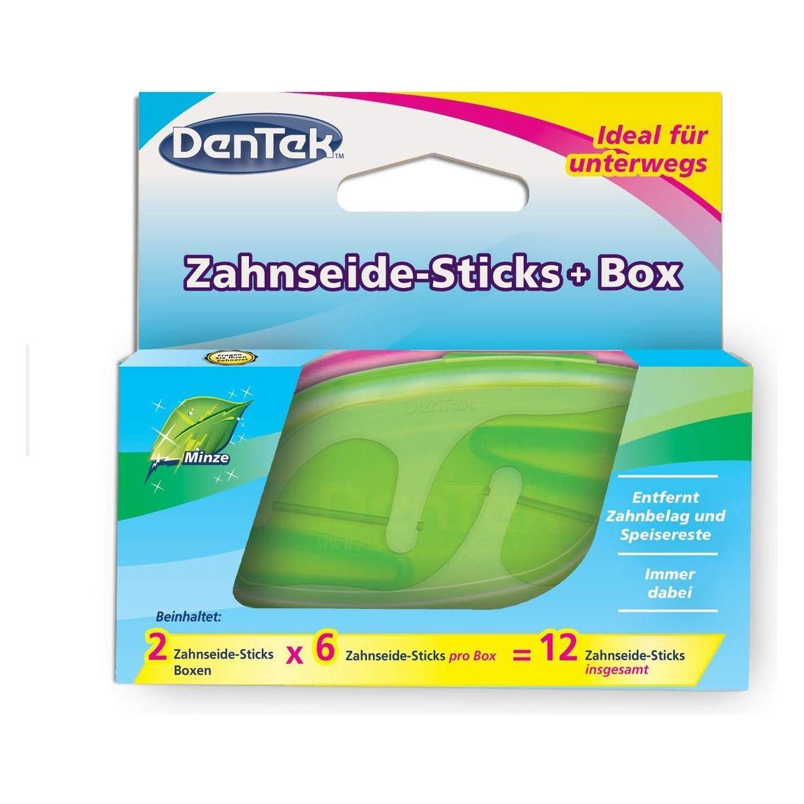 DenTek On the Go Floss Picks in farbigen Boxen (52620974)