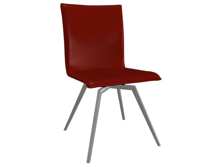 Stuhl Damian Trendstühle / Farbe: Red / Material: Kunstleder