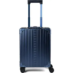 Aleon Business 4-Rollen Businesstrolley 50 cm Laptopfach, Koffer, Blau